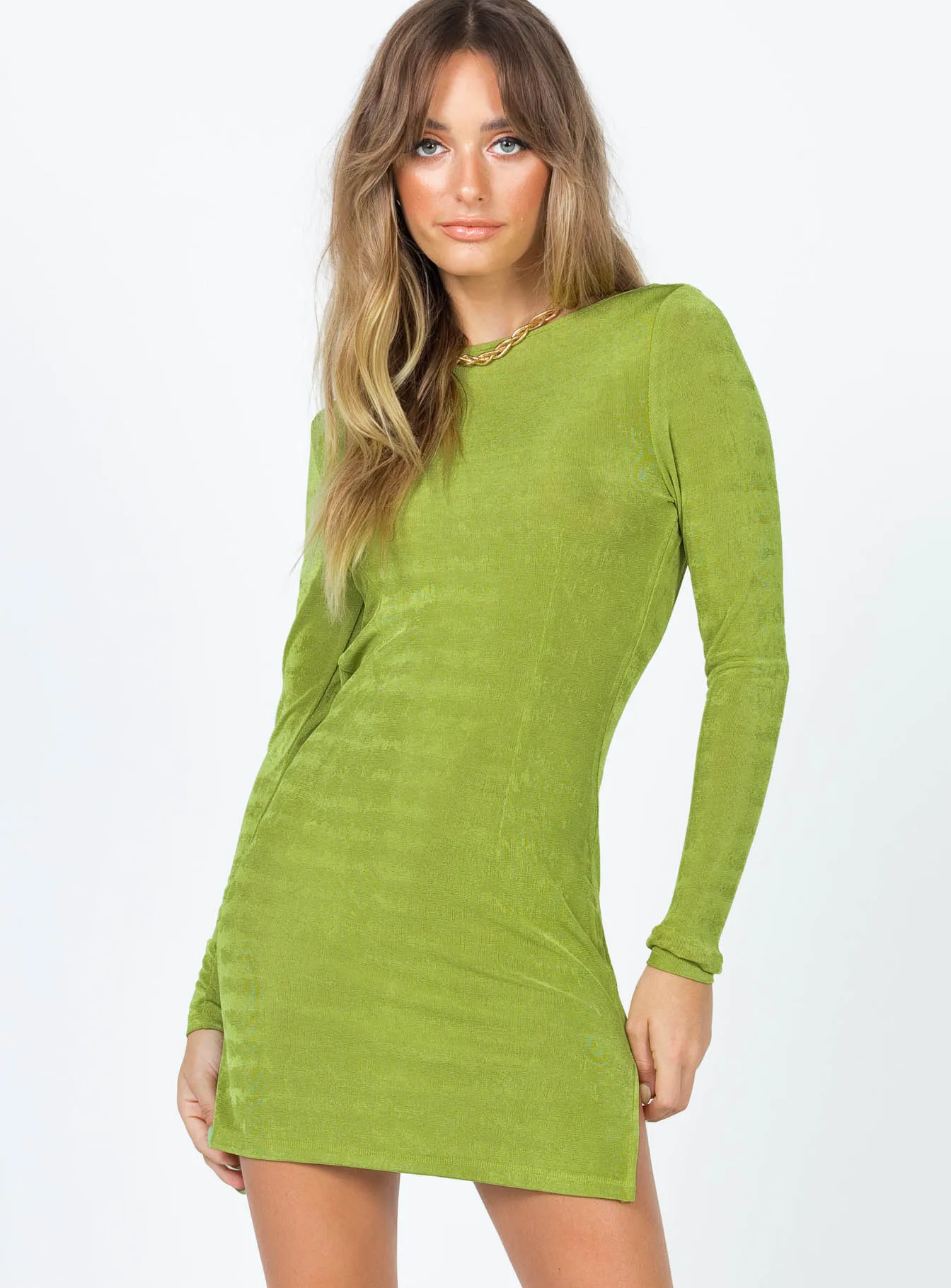 Montana Mini Dress Green