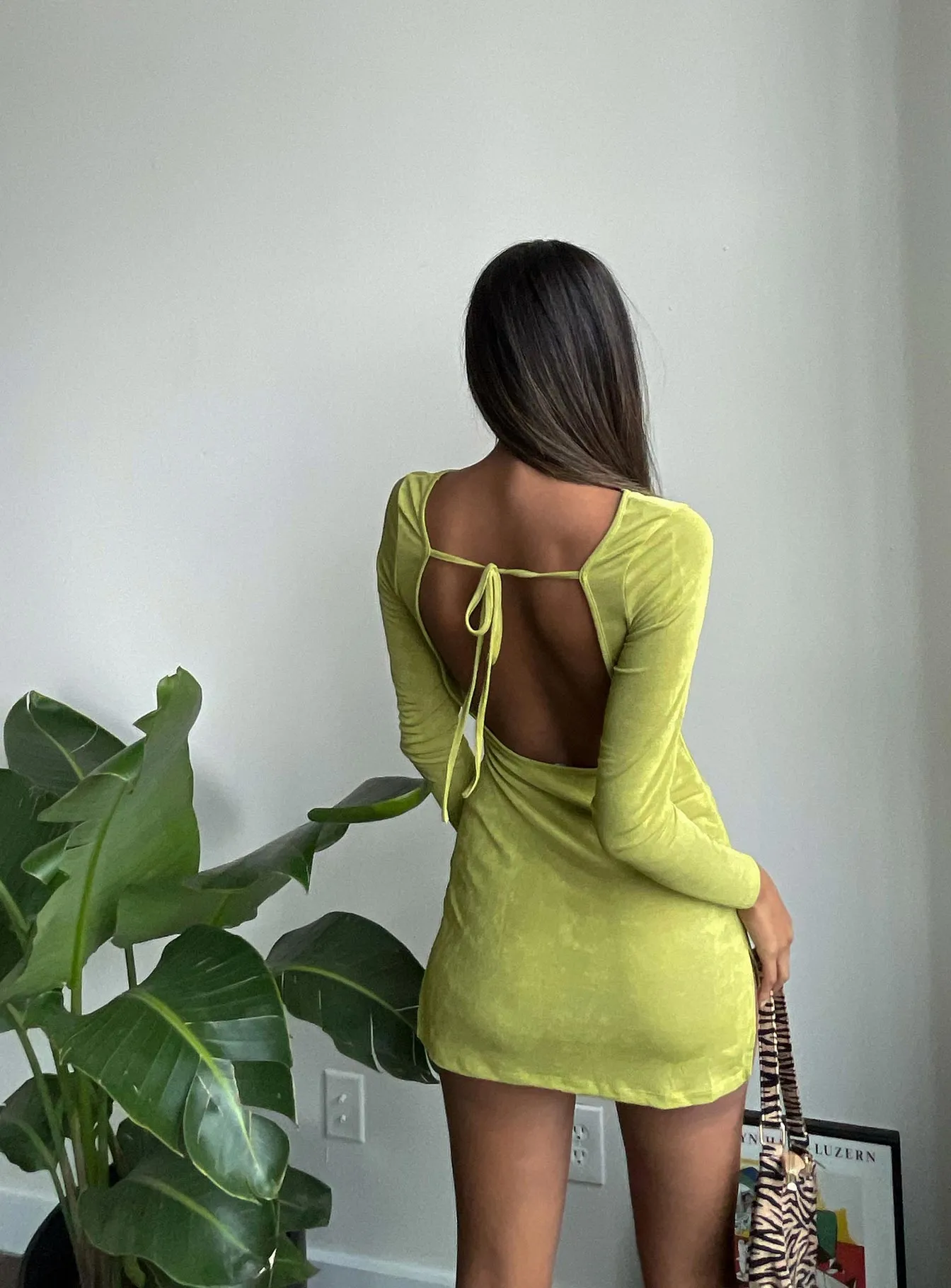 Montana Mini Dress Green