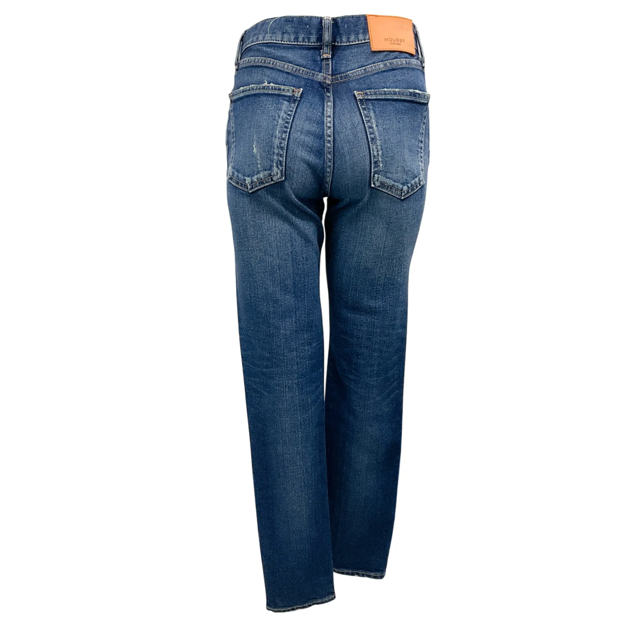 Moussy Vintage Dark Blue MV Frankfort High Rise Skinny Jeans