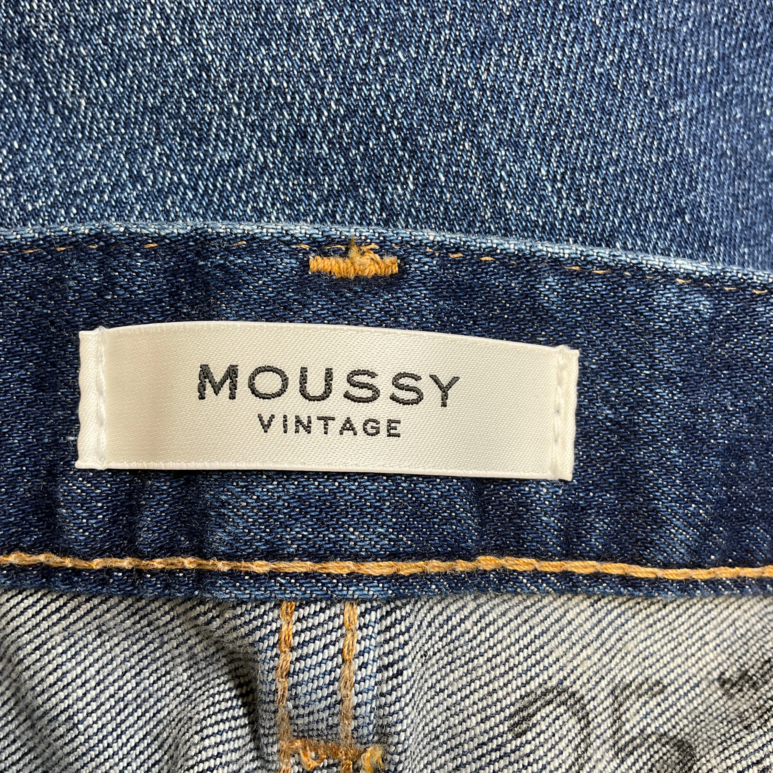 Moussy Vintage Dark Blue MV Frankfort High Rise Skinny Jeans