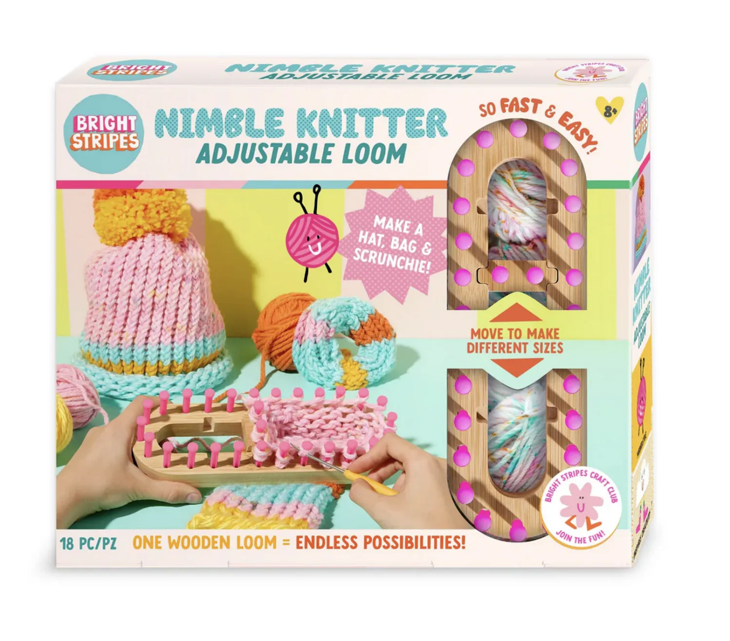 Nimble Knitter Adjustable Loom