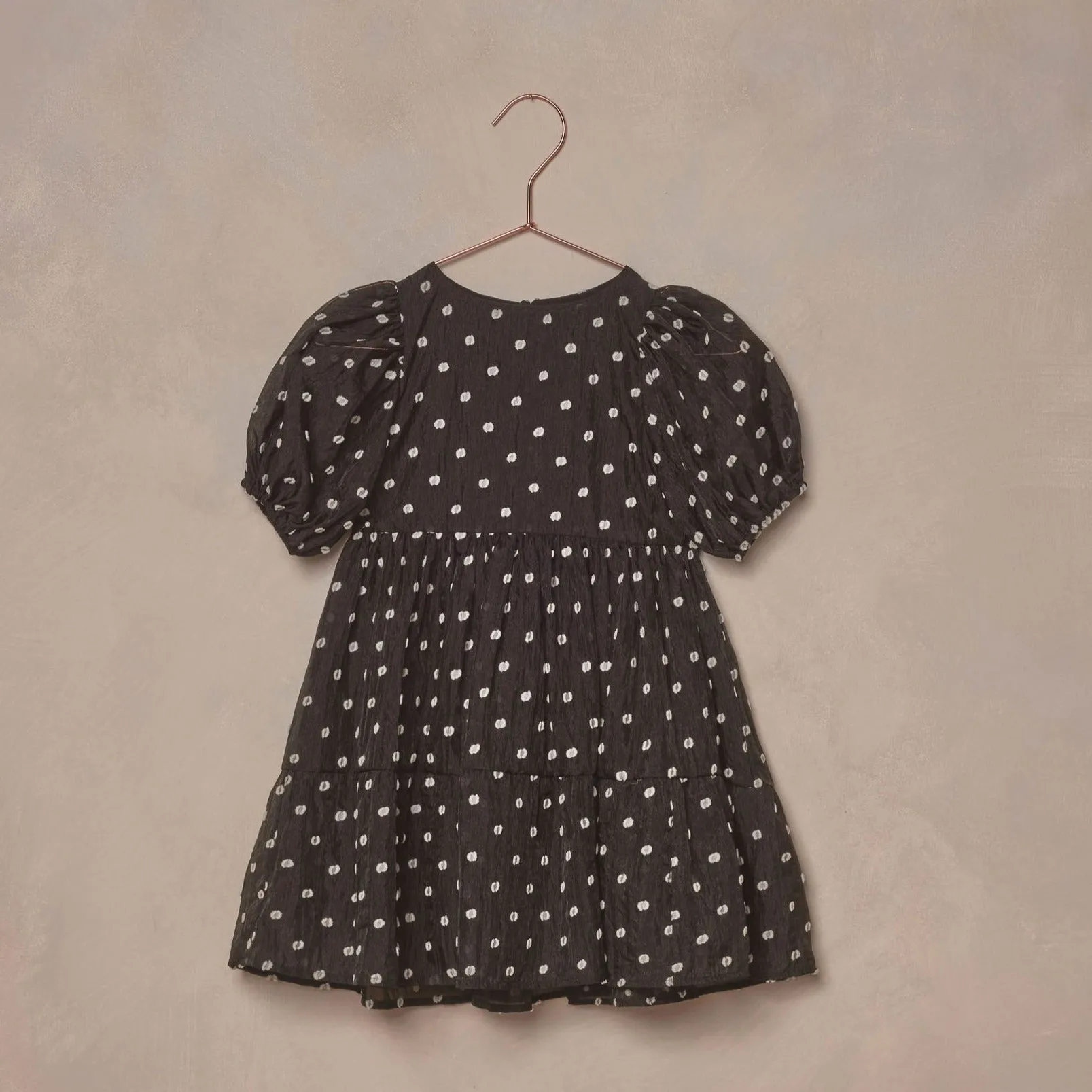 Noralee Chloe Dress - Black & Ivory Dot