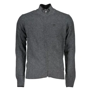 North Sails Gray Polyamide Men Cardigan