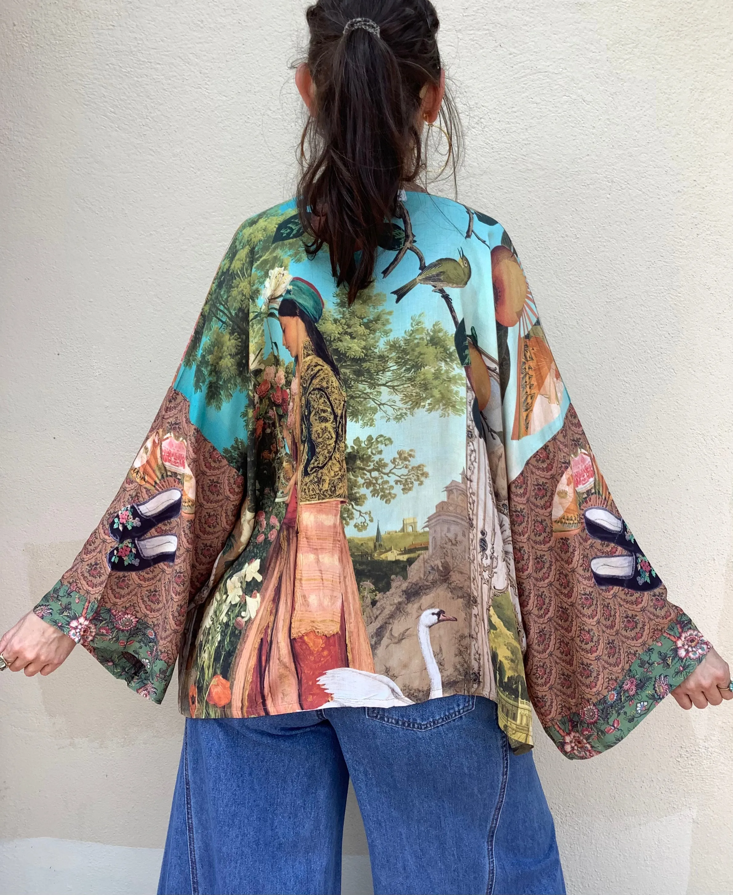 Orange Grove Kimono