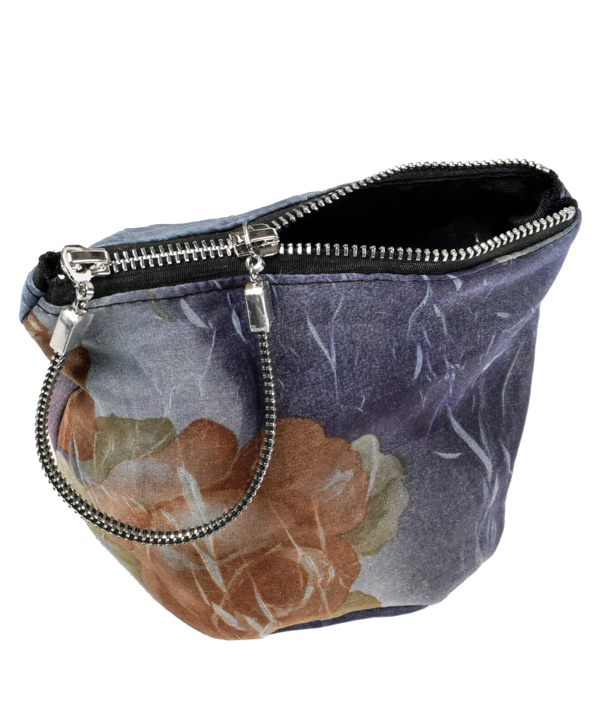 Organza Gift Set - Handkerchief Scarf and Ibiza Bag in Sea Lavender Coastal Garden