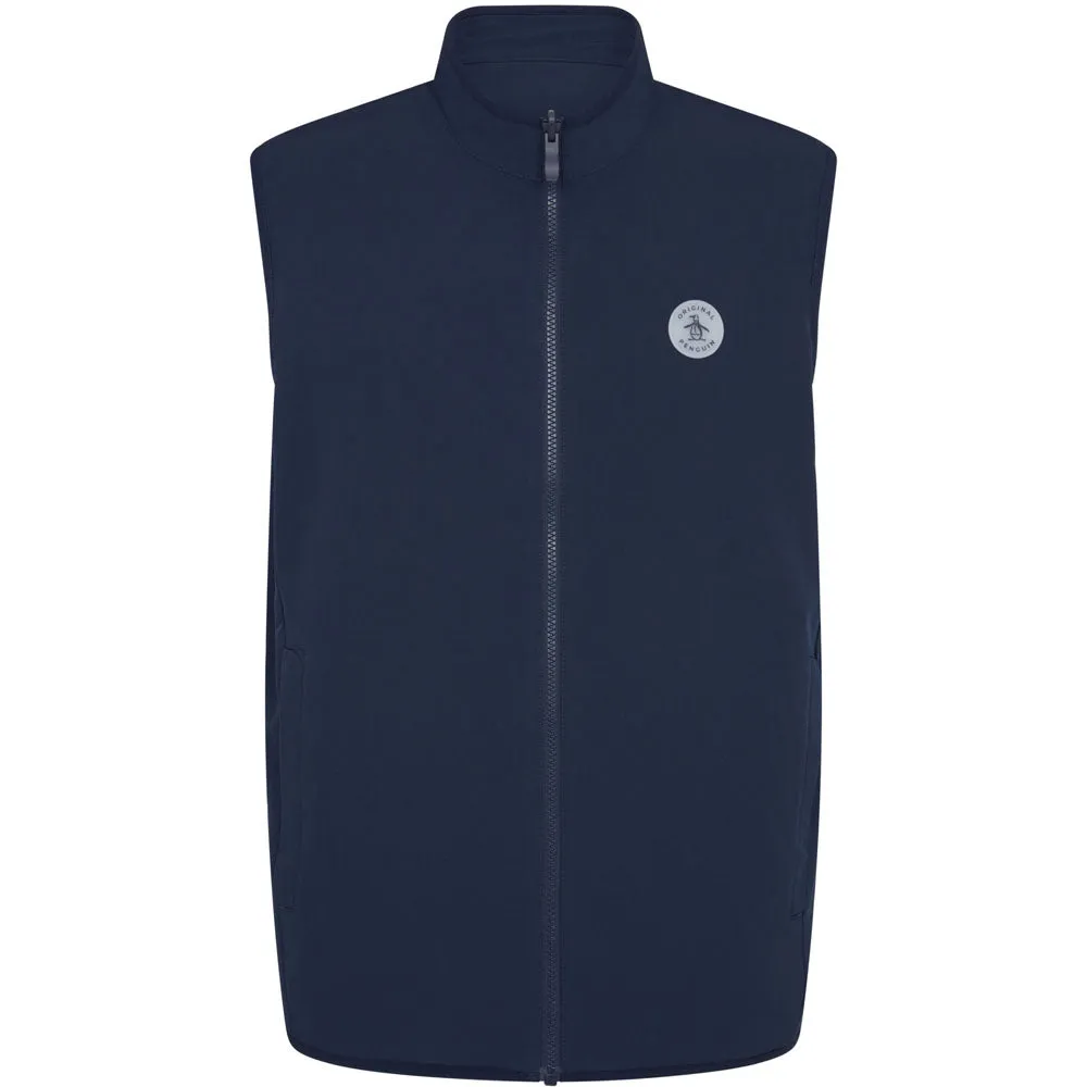 Original Penguin Lightweight Reversible Gilet - Black Iris