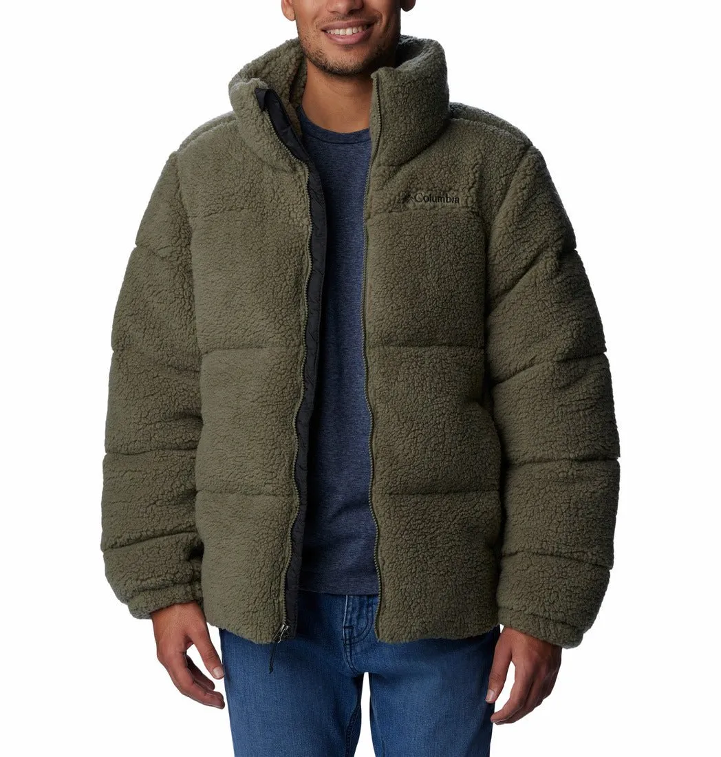 Puffect™ Sherpa Jacket - Stone Green