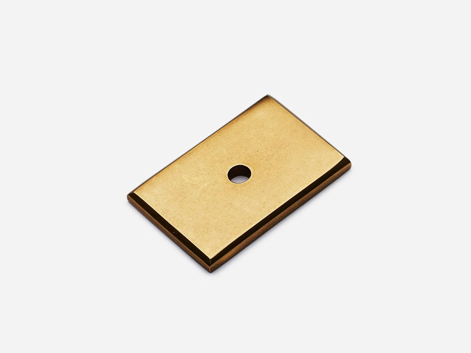 Rectangular Backplate, 1" x 1.5"