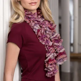 Red Heart Knit Clementina Scarf