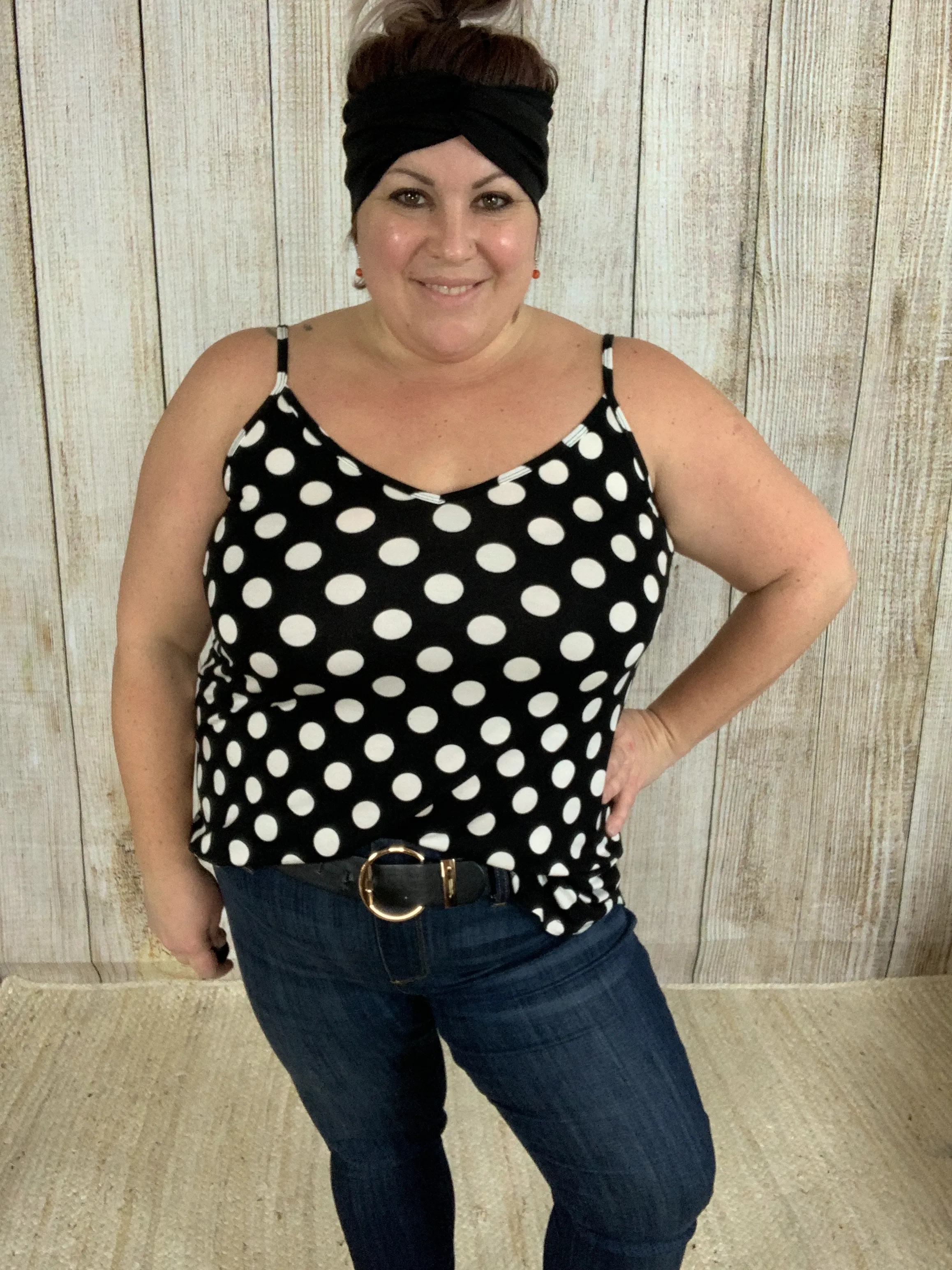 Reversible Polka Dot Cami