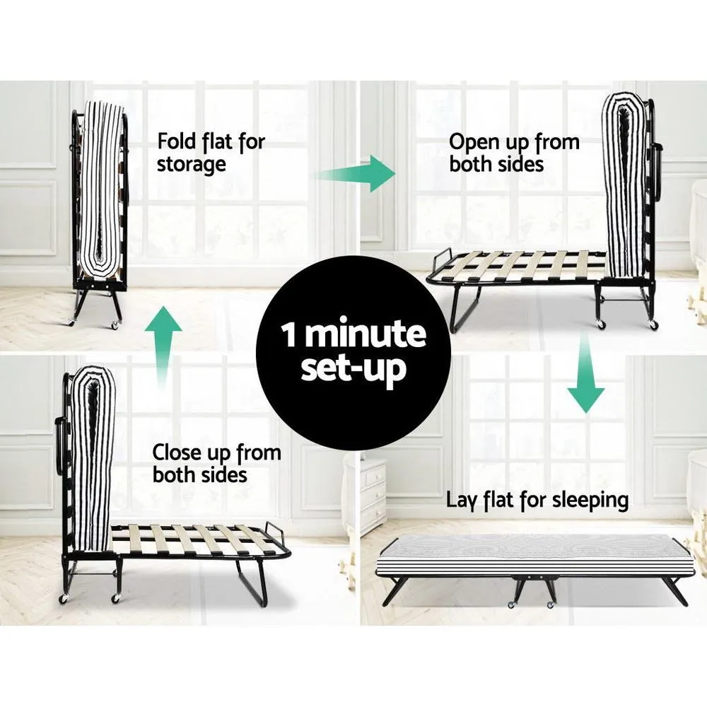 Rollaway Foldable Single Bed