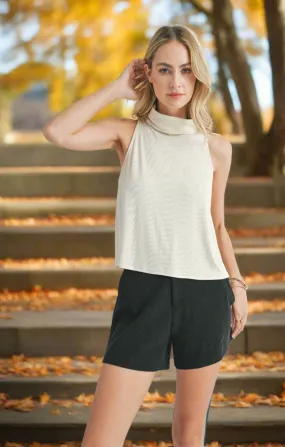 Ronan Knit Turtle Neck Tank