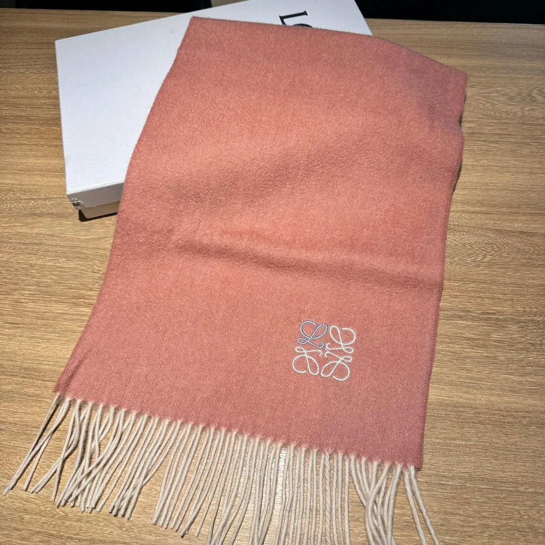 SCARF 180 CM IN BLUSH PINK CASHMERE 407385