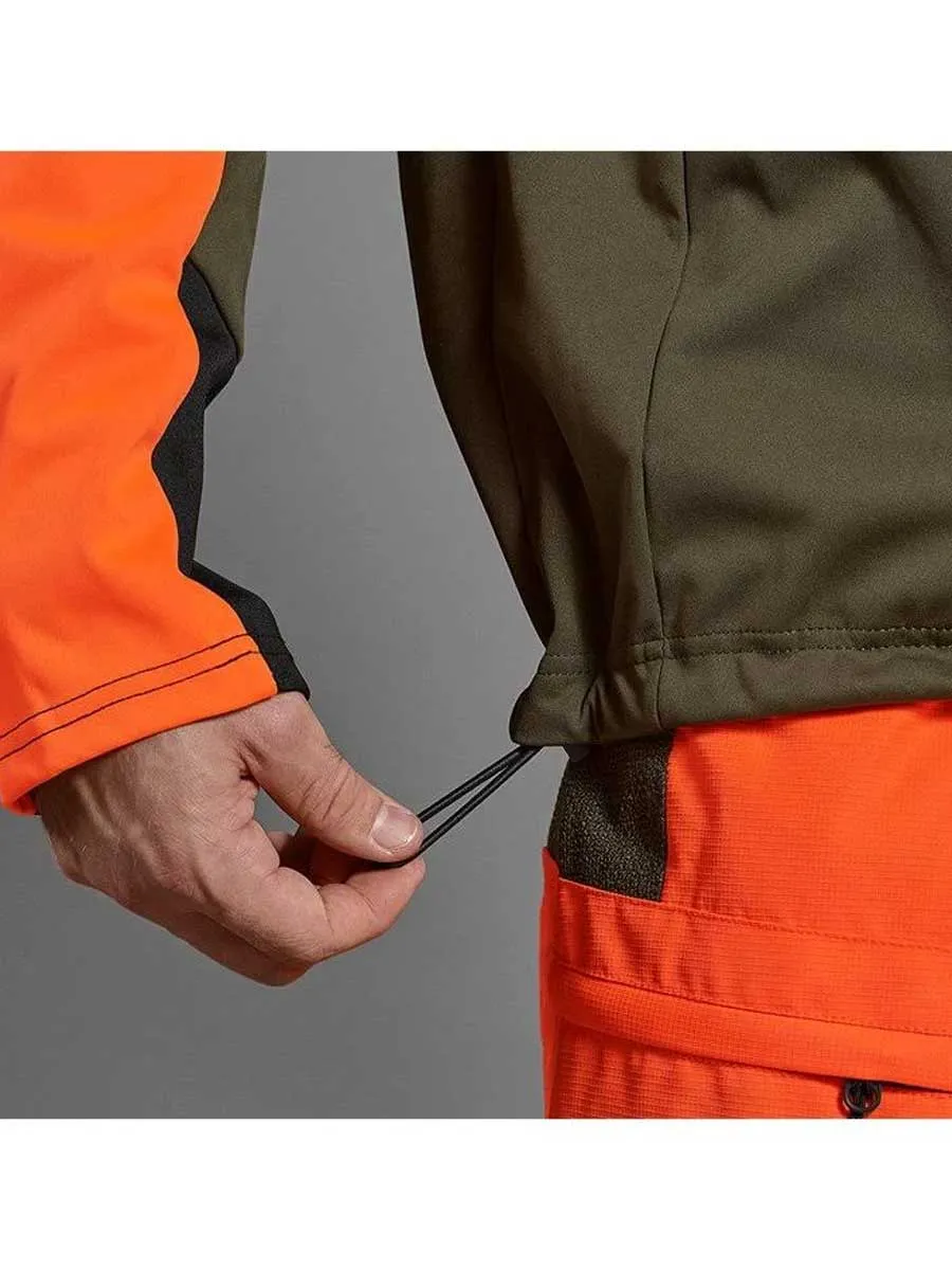 SEELAND Force Advanced Softshell Jacket - Mens - Hi-Vis Orange