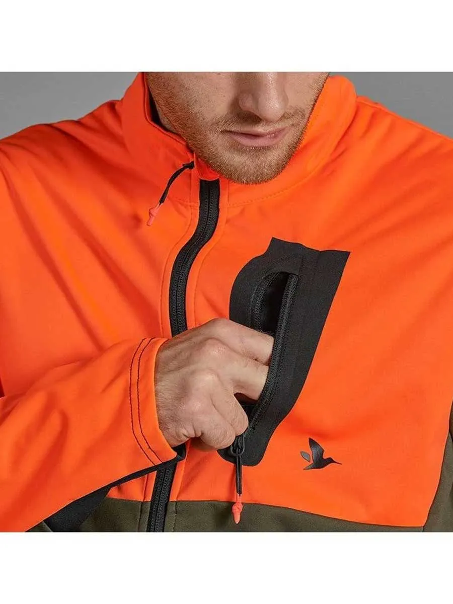 SEELAND Force Advanced Softshell Jacket - Mens - Hi-Vis Orange