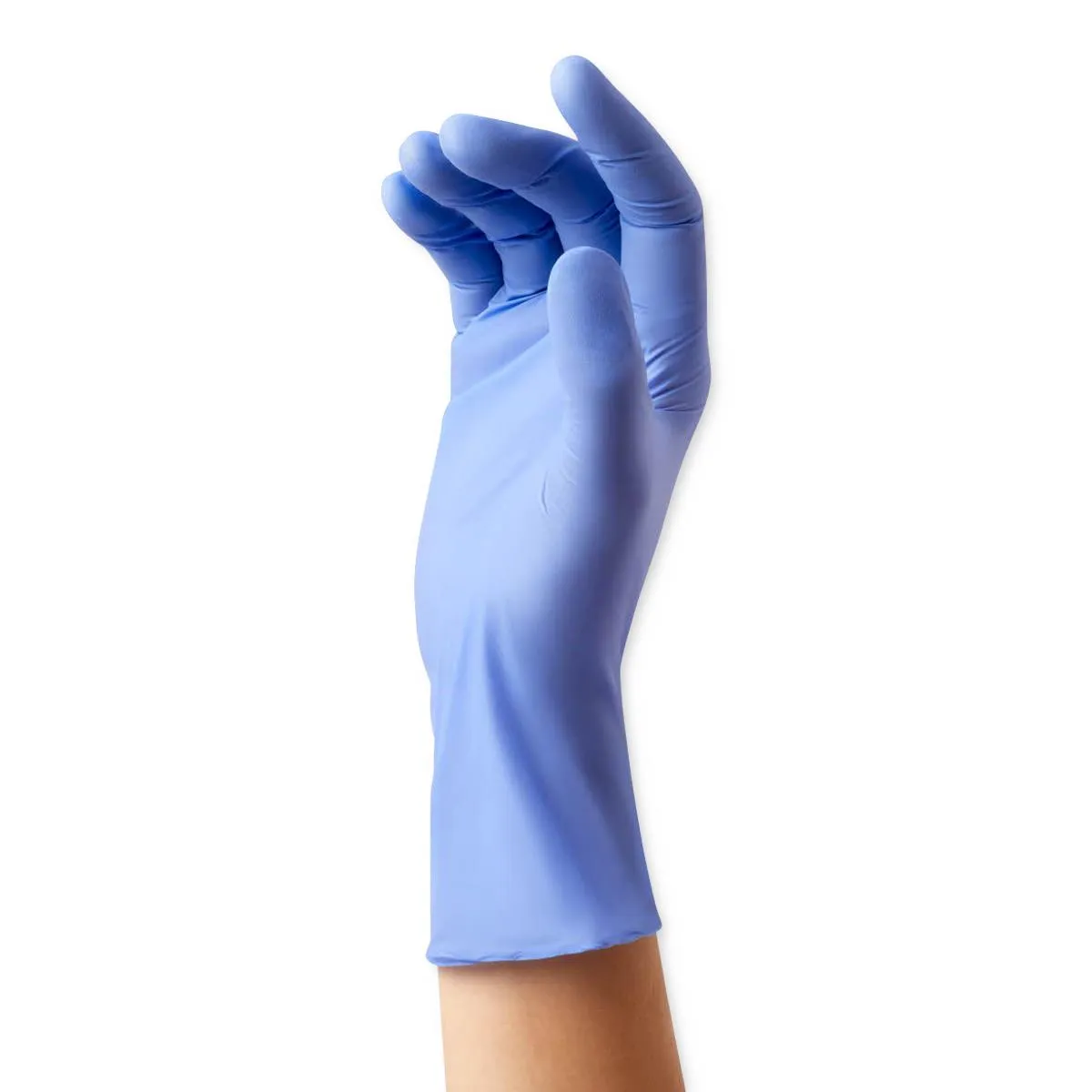 SensiCare Ice Blue Powder-Free Nitrile Exam Gloves