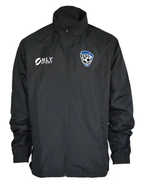 Shepparton City Soccer Club Spray Jacket - Black