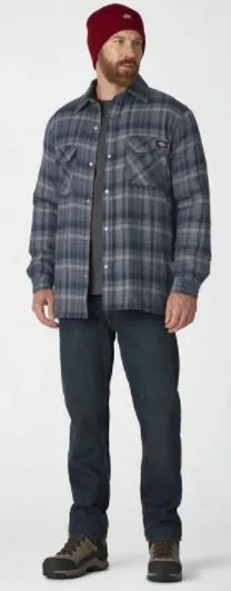 Sherpa Lined Flannel Shirt Jacket w/ Hydroshield