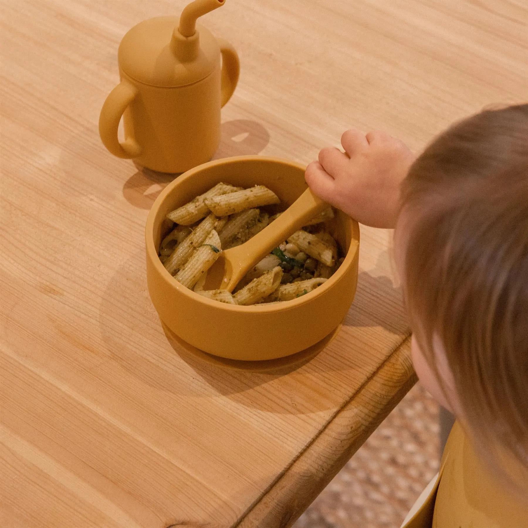 Silicone Baby Weaning Spoon - By Tiny Dining