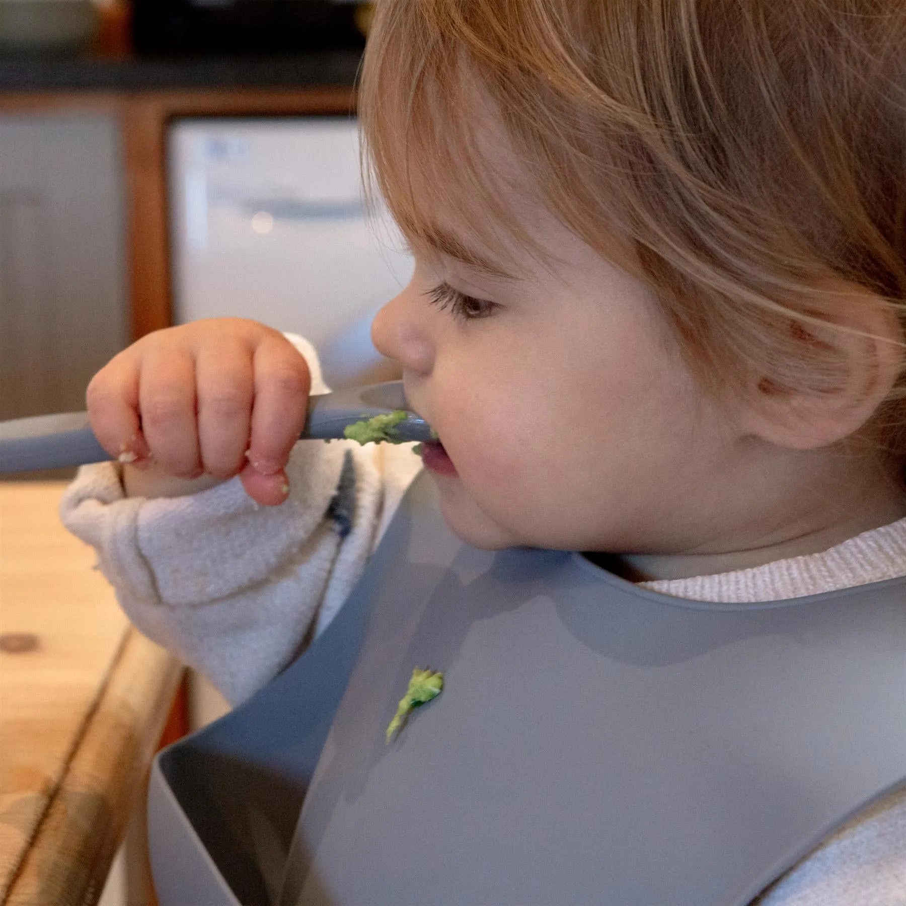 Silicone Baby Weaning Spoon - By Tiny Dining