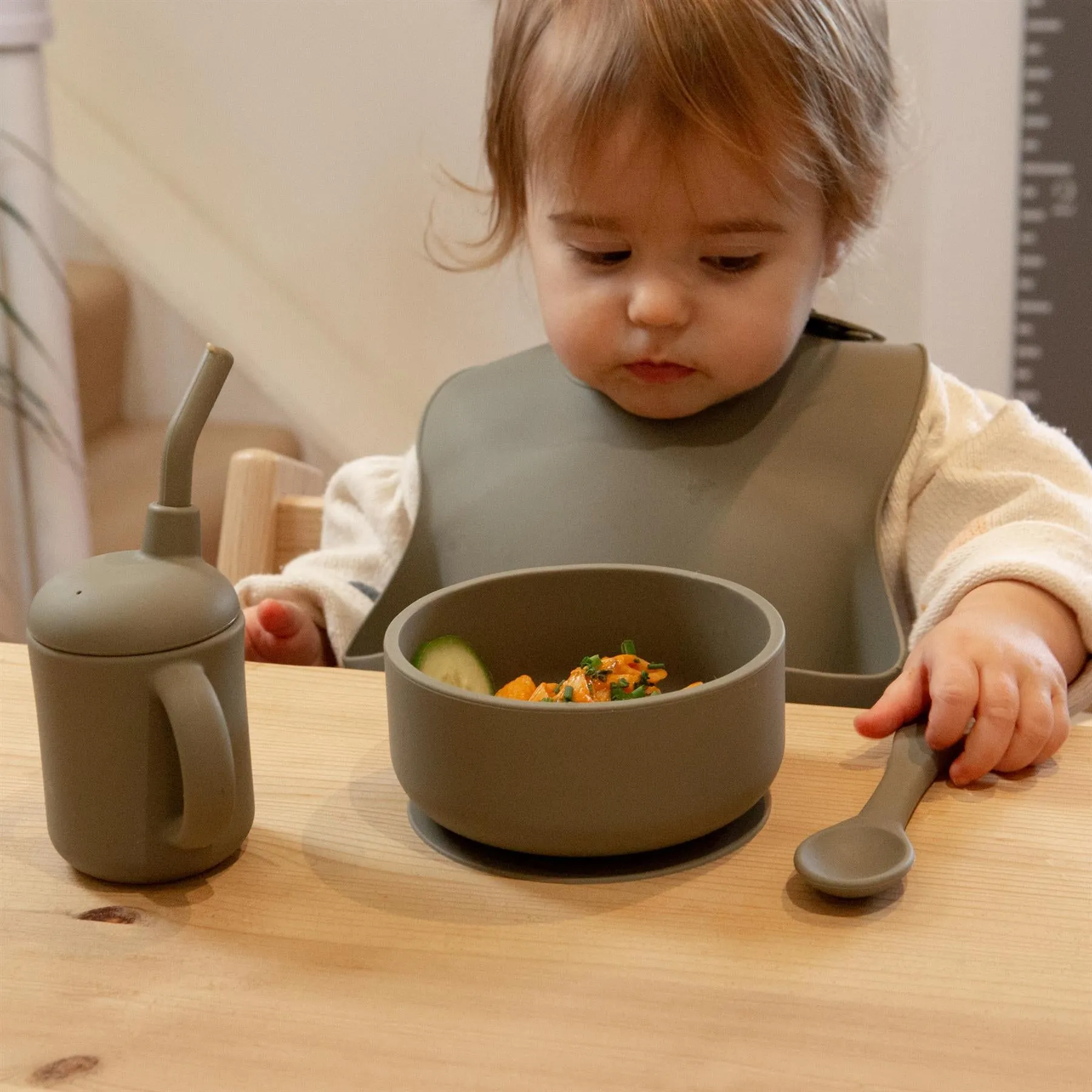 Silicone Baby Weaning Spoon - By Tiny Dining