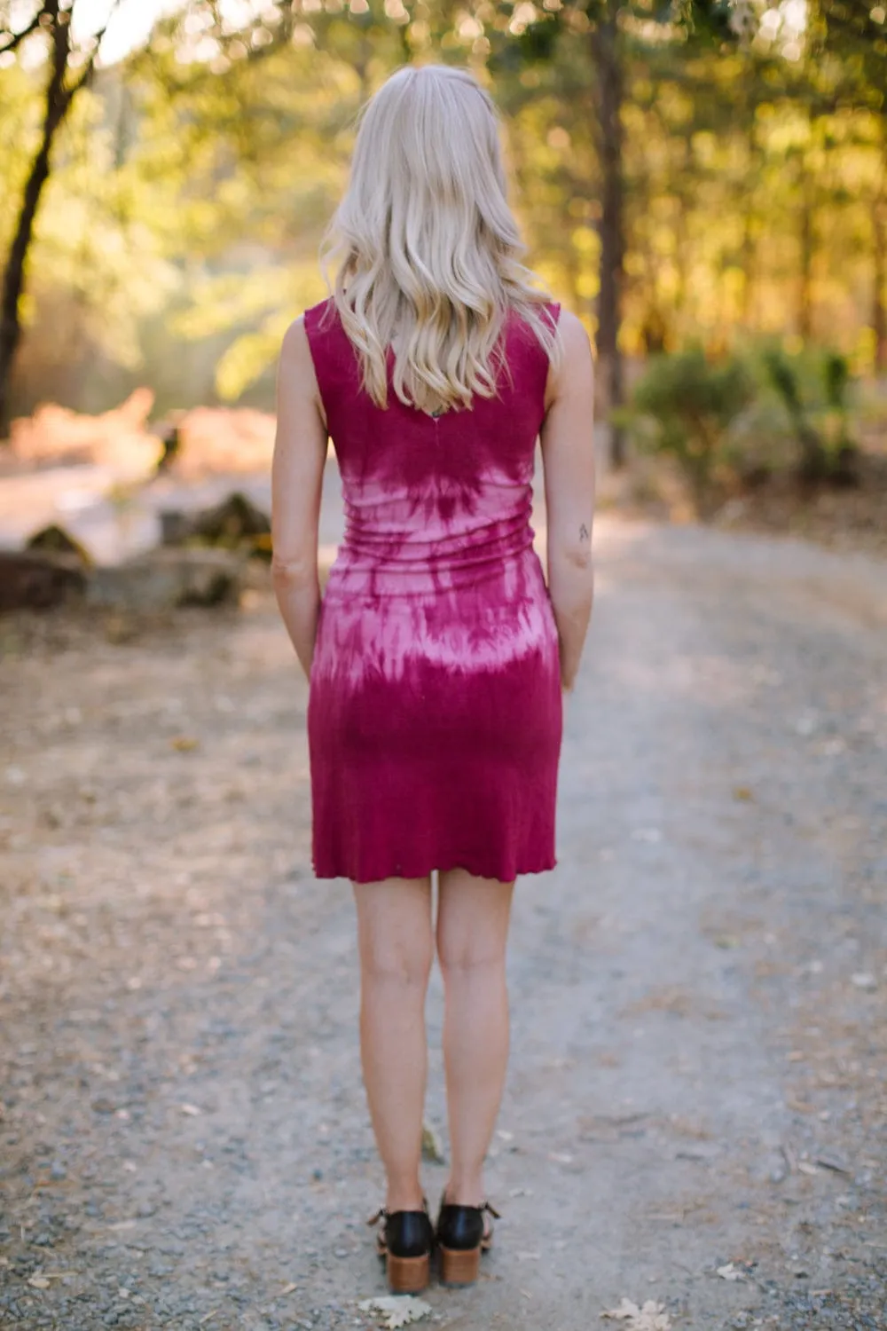 Slinky Dress in Dragon Fruit