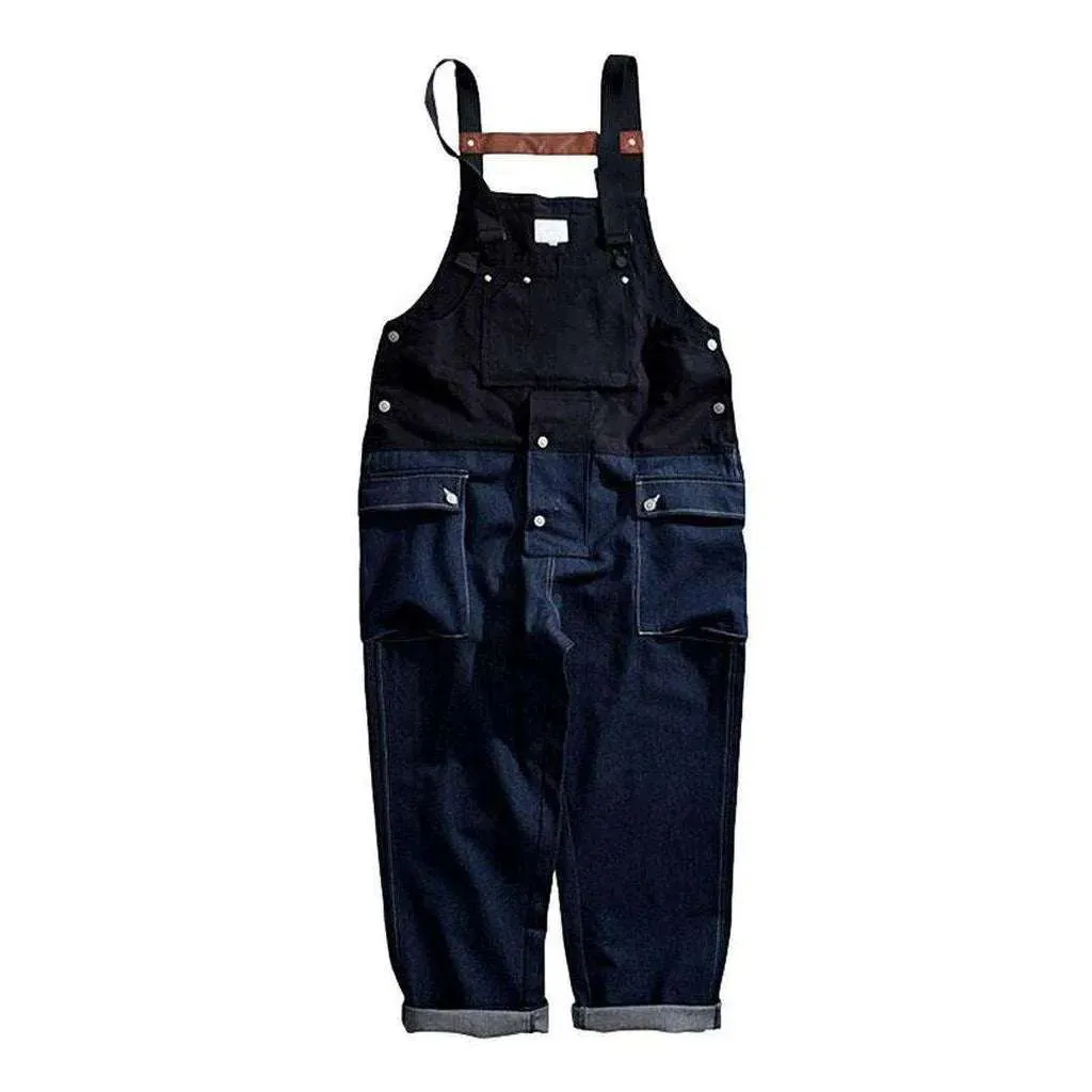 Street style men's jeans overall