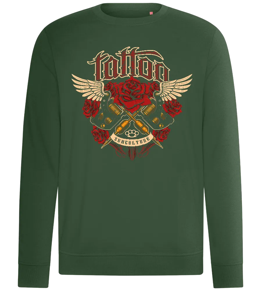 Subculture Rose Tattoo Design - Comfort unisex sweater