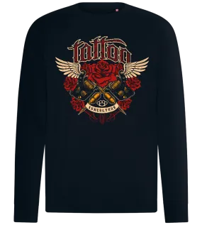 Subculture Rose Tattoo Design - Comfort unisex sweater