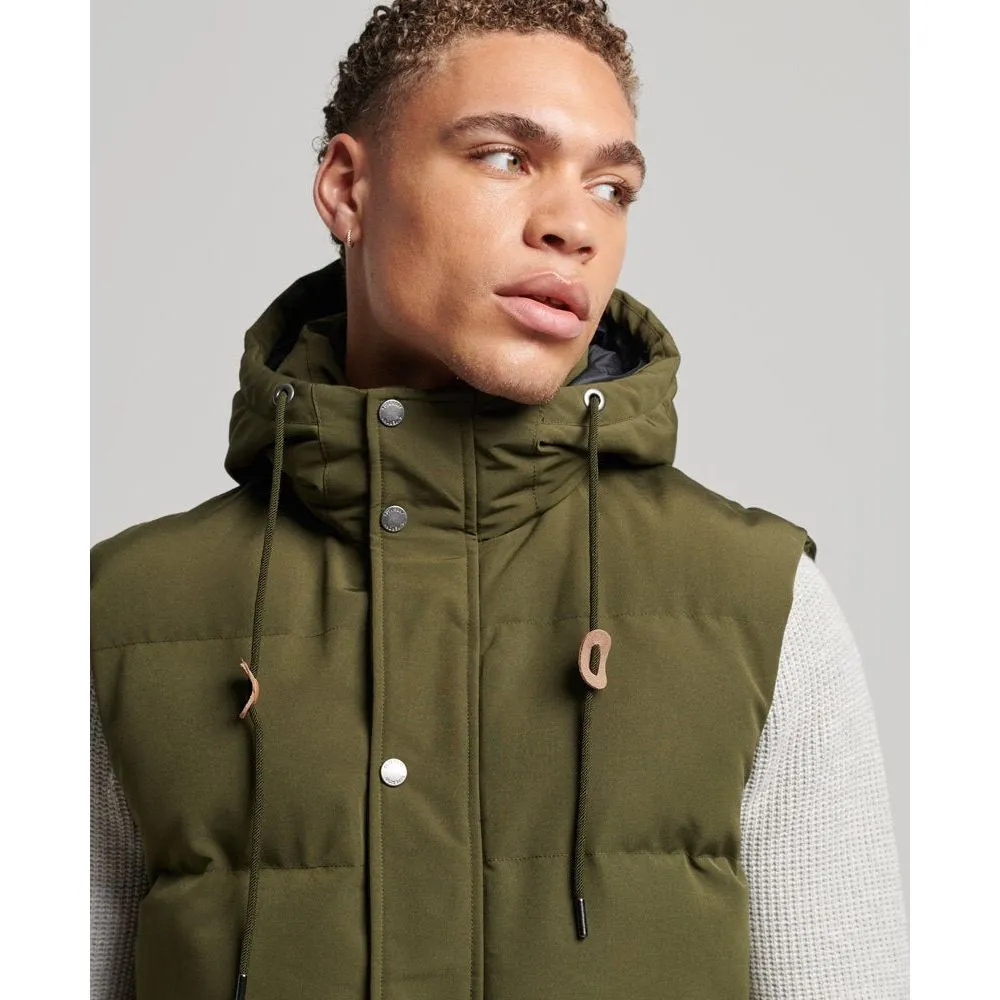 Superdry Everest Hooded Puffer Vest