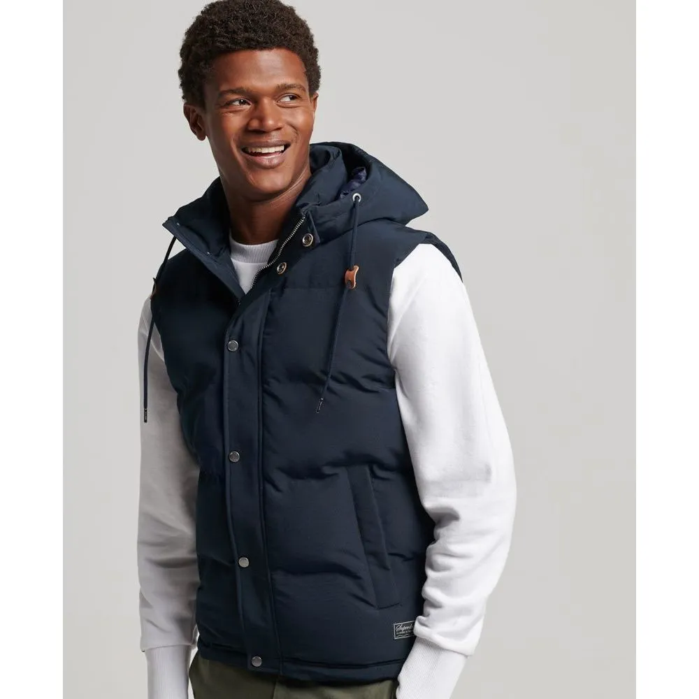 Superdry Everest Hooded Puffer Vest