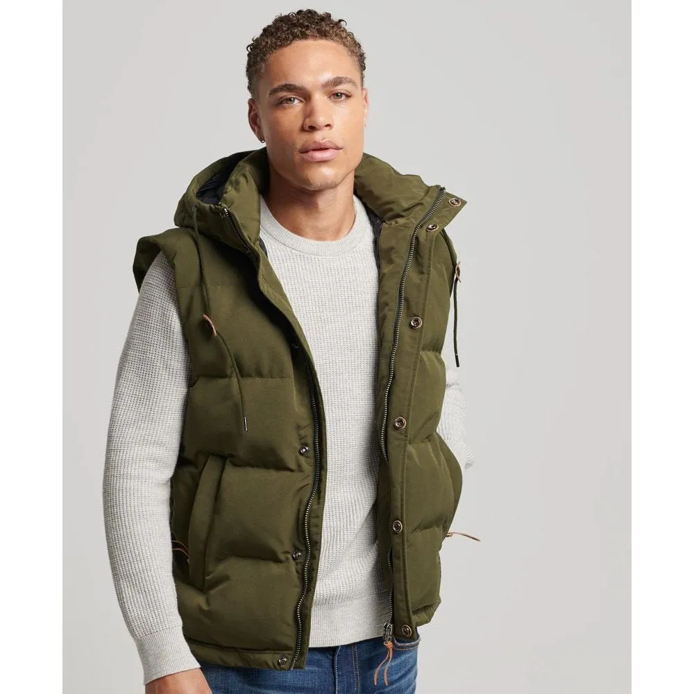 Superdry Everest Hooded Puffer Vest