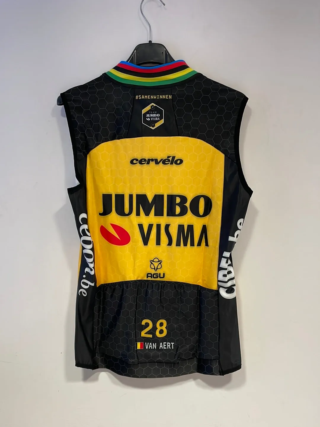 Team Jumbo Visma | AGU Ex World Champion Wind Winter Gilet