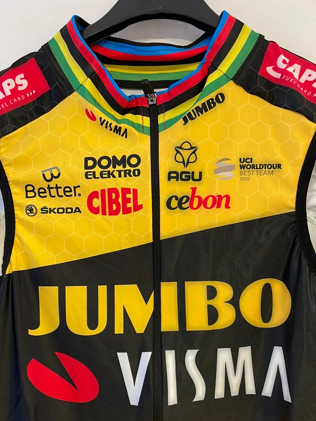 Team Jumbo Visma | AGU Ex World Champion Wind Winter Gilet