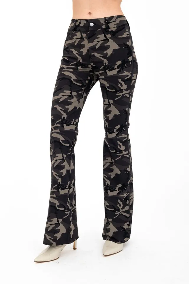 Tech Stretch Jean Flare Pant - TIMOTHY Camo