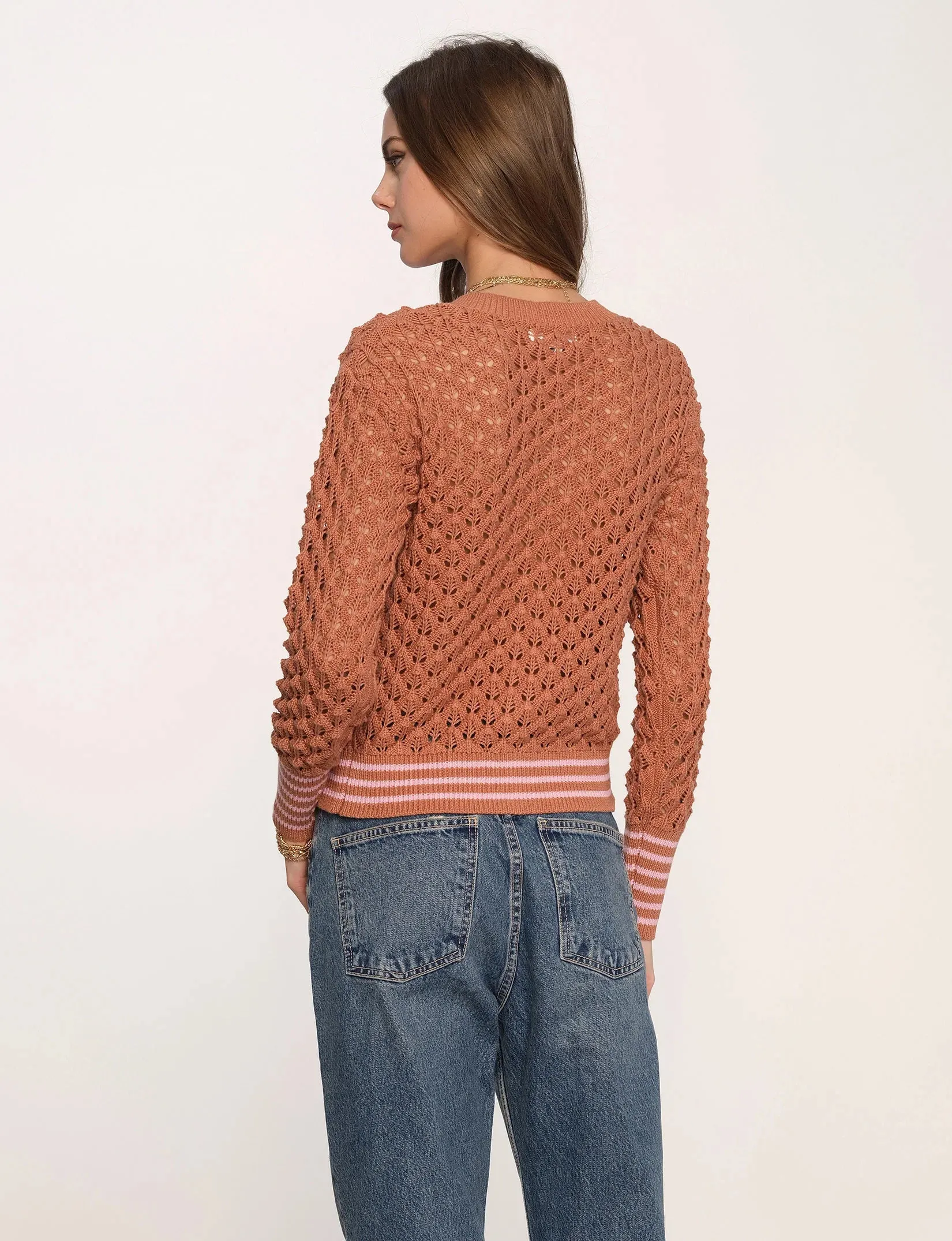 The Keenan Cardi by Heartloom - Rust