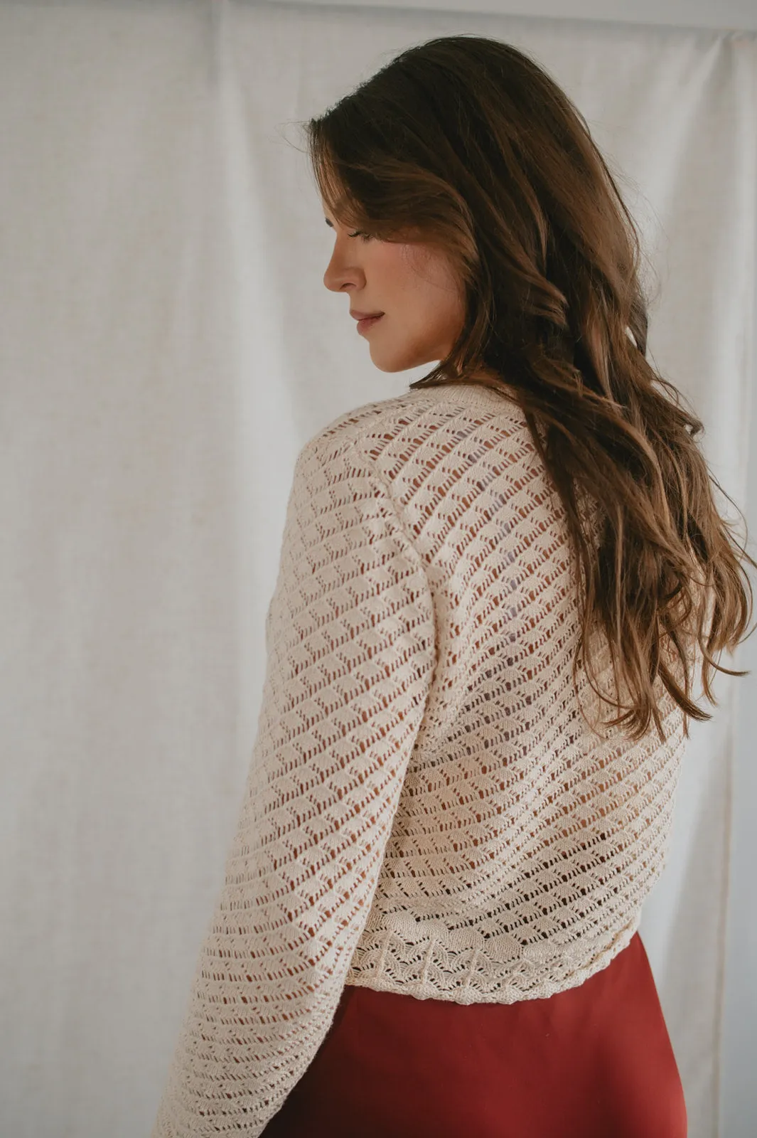 The Novella Cardigan by Heartloom - Cream