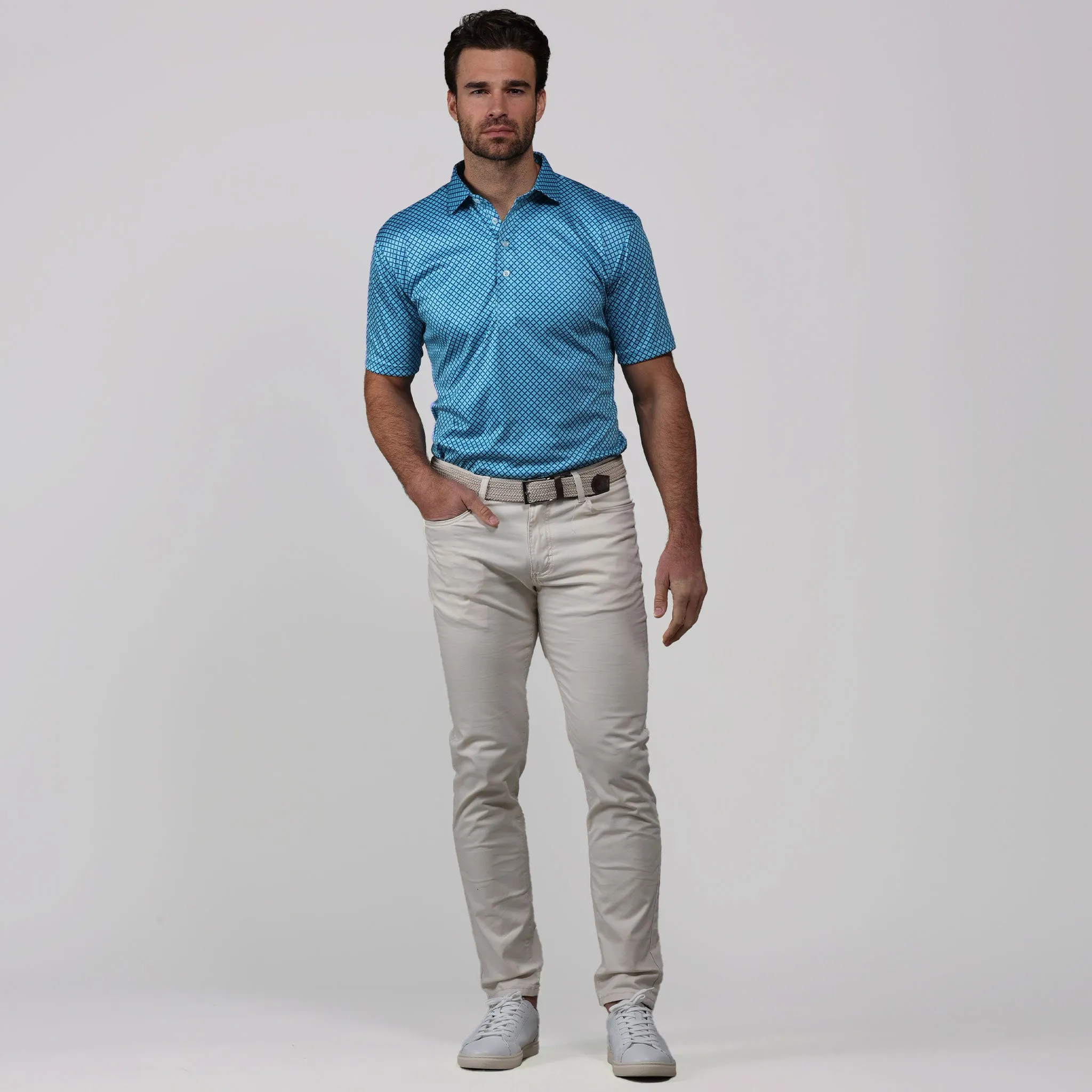 The Semi-Spread Collar Polo Corsica