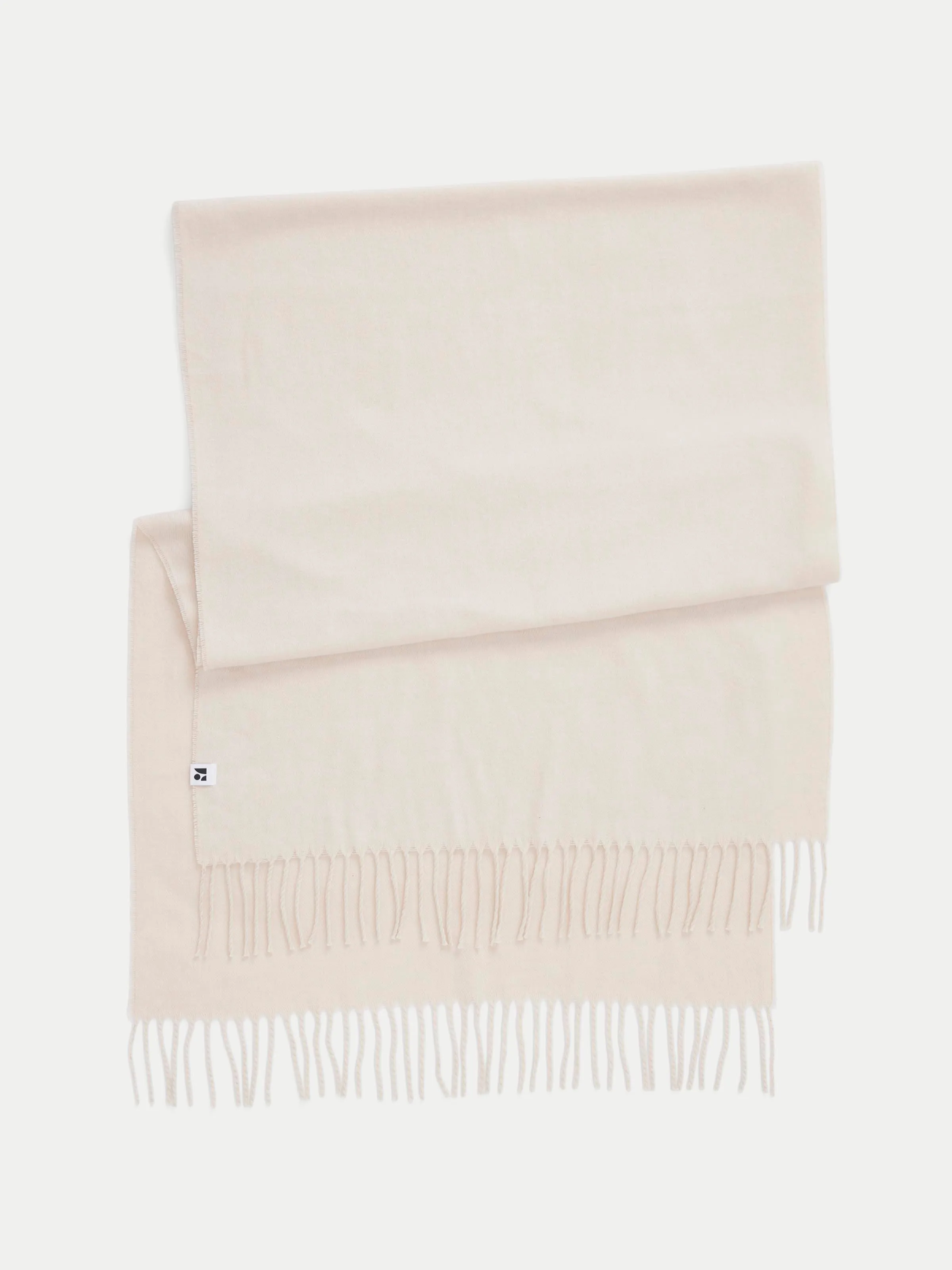 The Solid Scarf in Vanilla