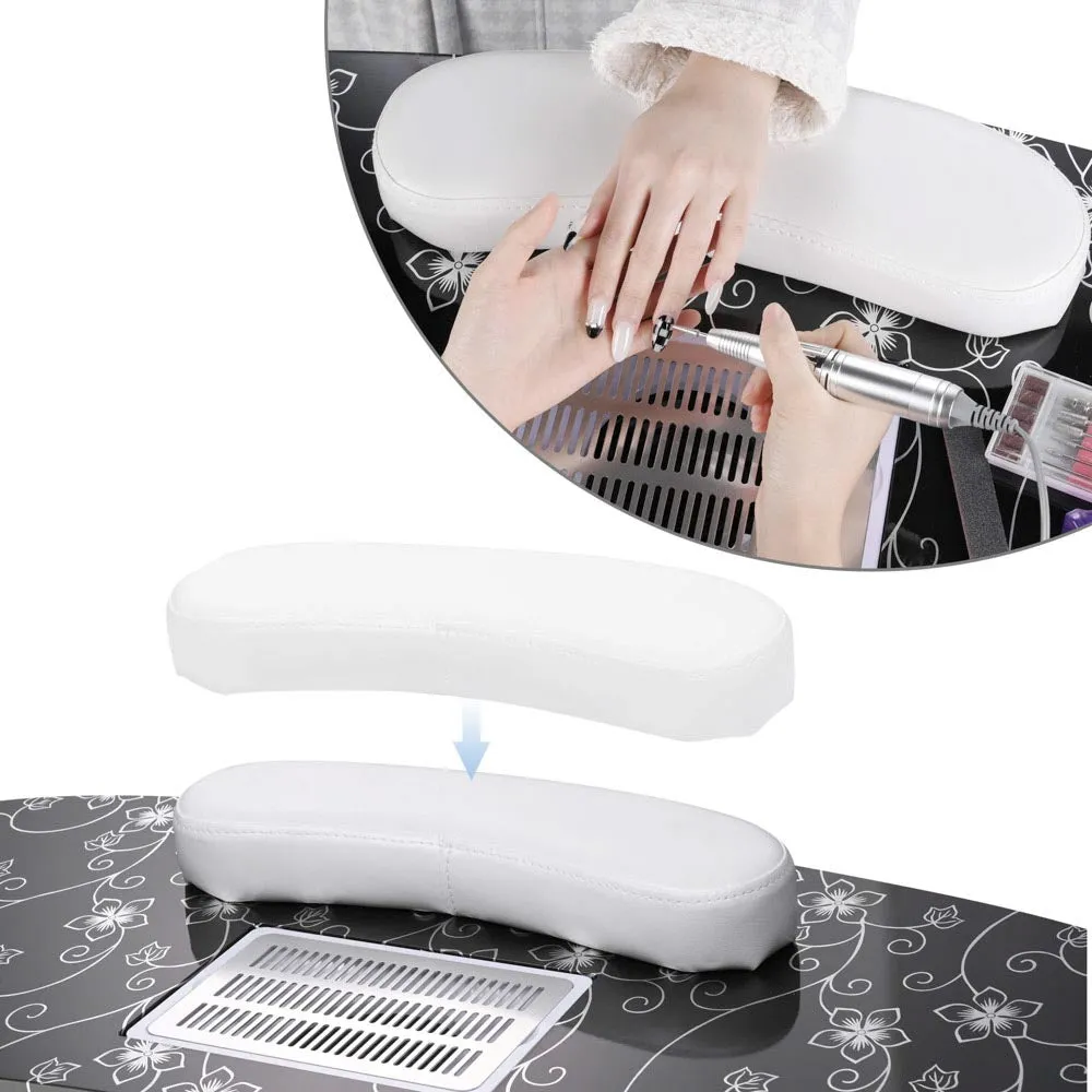 TheLAShop Mobile Nail Table with Dust Collector Foldable