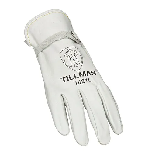 Tillman 1421 Premium Top Grain Cowhide Pull Strap Drivers Gloves (1 Pair)