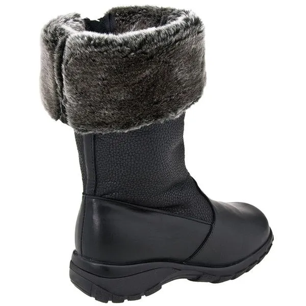 Toe Warmers Shelter Waterproof Boot Black Leather (Women's)