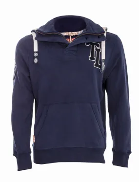 Tokyo Laundry Jasper Navy Hoodie