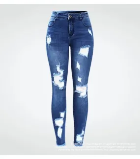 Ultra Stretchy Blue Jeans