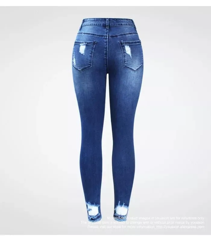 Ultra Stretchy Blue Jeans