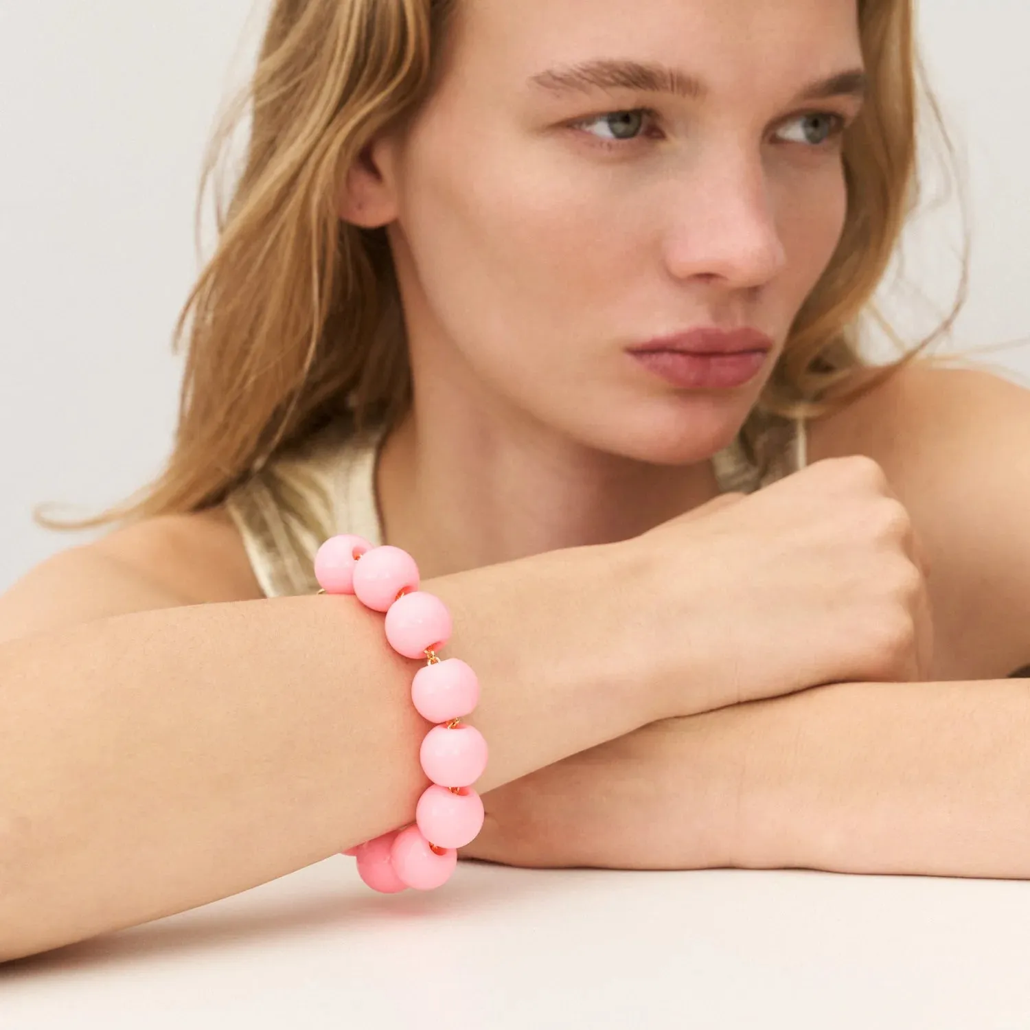 Vanessa Baroni - Beads Bracelet Bubble Gum