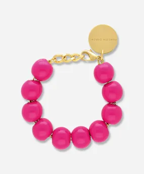 Vanessa Baroni - Beads Bracelet Fuchsia