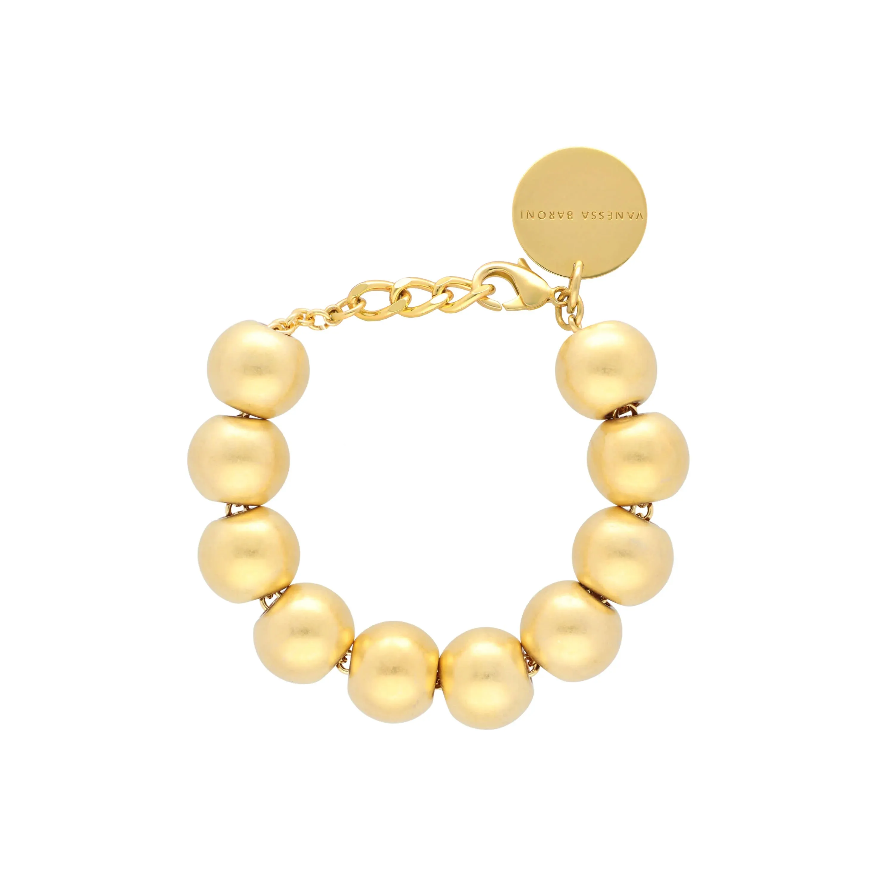 Vanessa Baroni - Beads Bracelet Gold Vintage