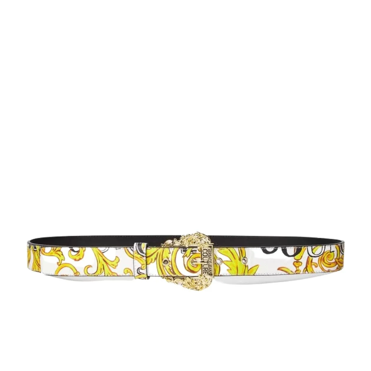 Versace Jeans Couture Baroque Buckle Belt