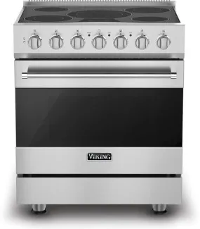 Viking 3 Series RVER33015BSS 30" Self-Clean Stainless Electric Range 2023 Model